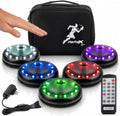 Reflexx RLT 2.1 Reaction Training Lights – Improve Reaction Time, Coordination & Focus – Adjustable Speed, Random Mode, Brightness & Sound Control – for Fitness, Rehab, Seniors & Athletes