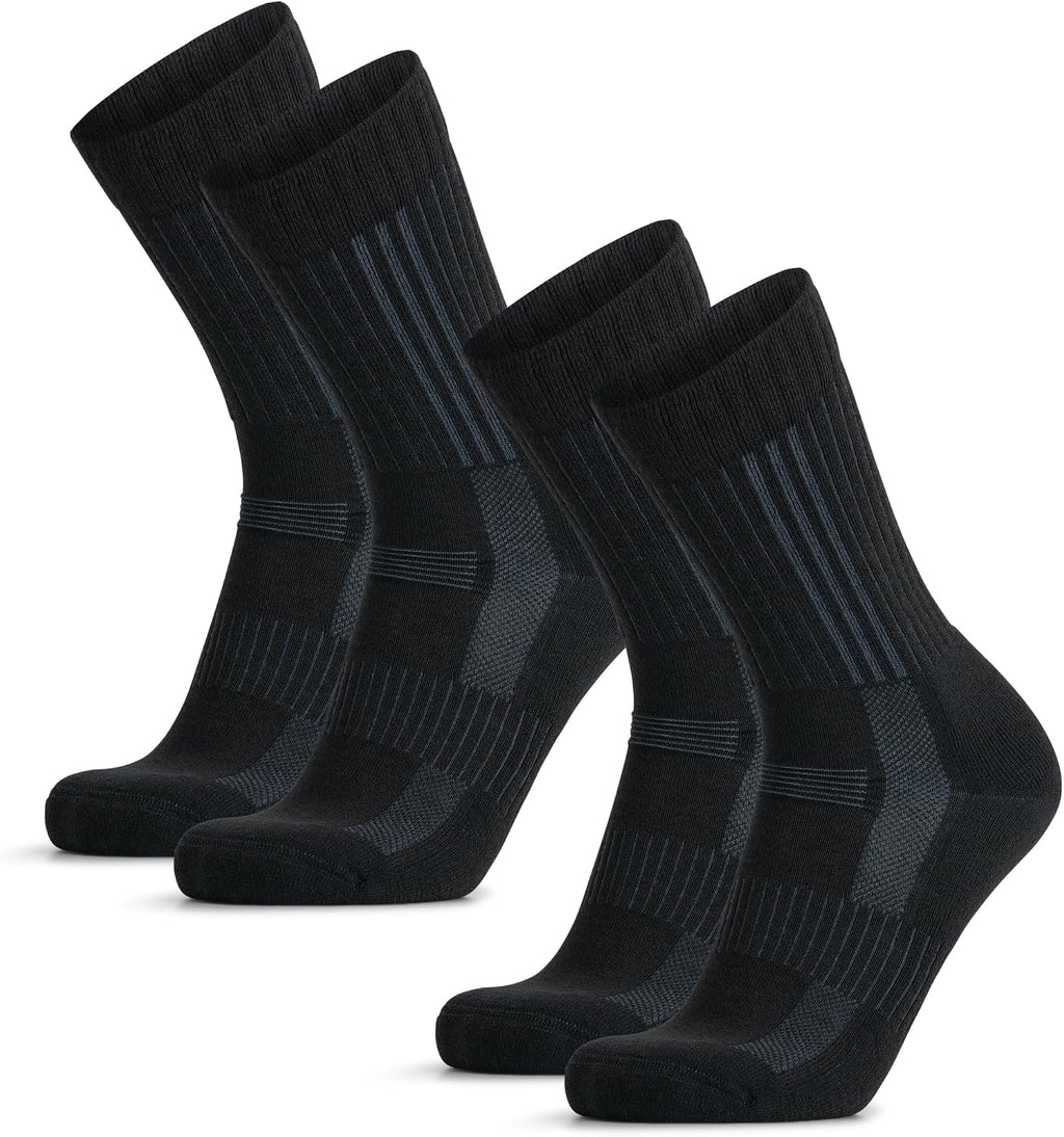 DANISH ENDURANCE Merino Wool Premium Hiking Socks, Thermal, 3-Pack