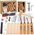 Leather Crafting Kit, Leather Bookmarks Making Kit Tools Supplies Tutorial