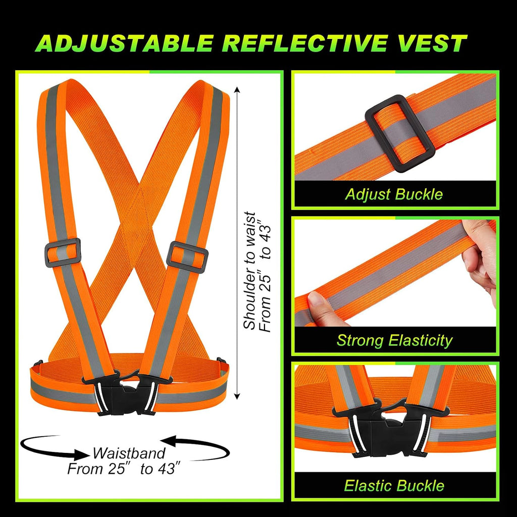 Hercicy Reflective Vest High Visibility Safety Vests Bulk