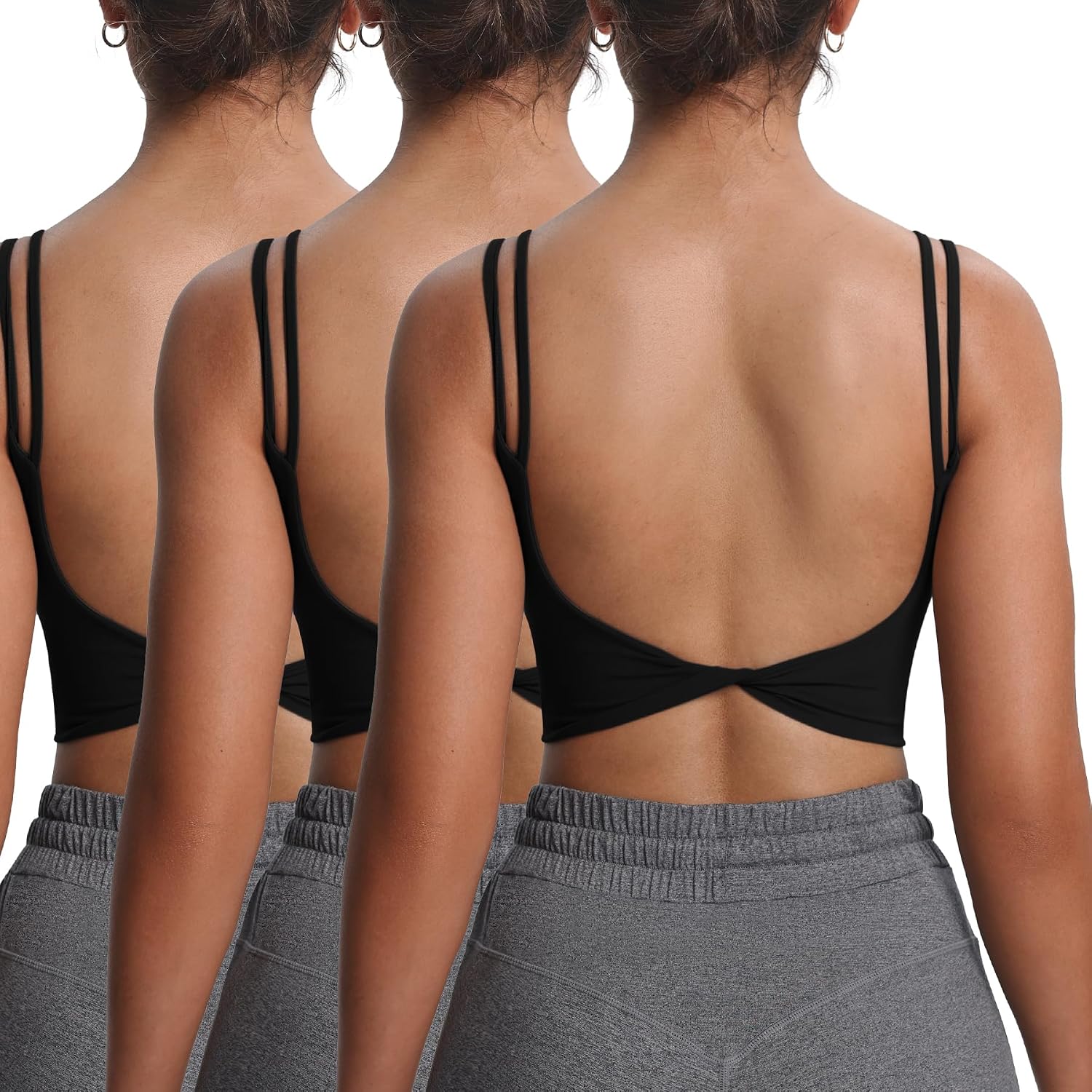 Aoxjox Metamorph Twist Back Cami Bra