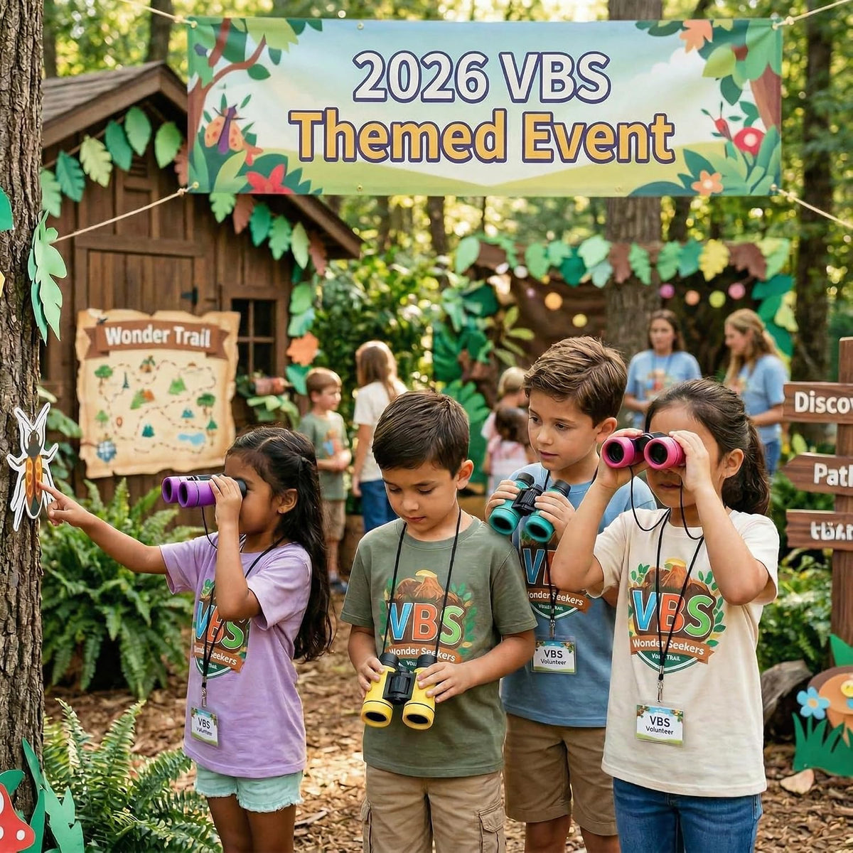 Yunsailing 12 Pcs Kids Binoculars, Shockproof Compact Binoculars,Classic