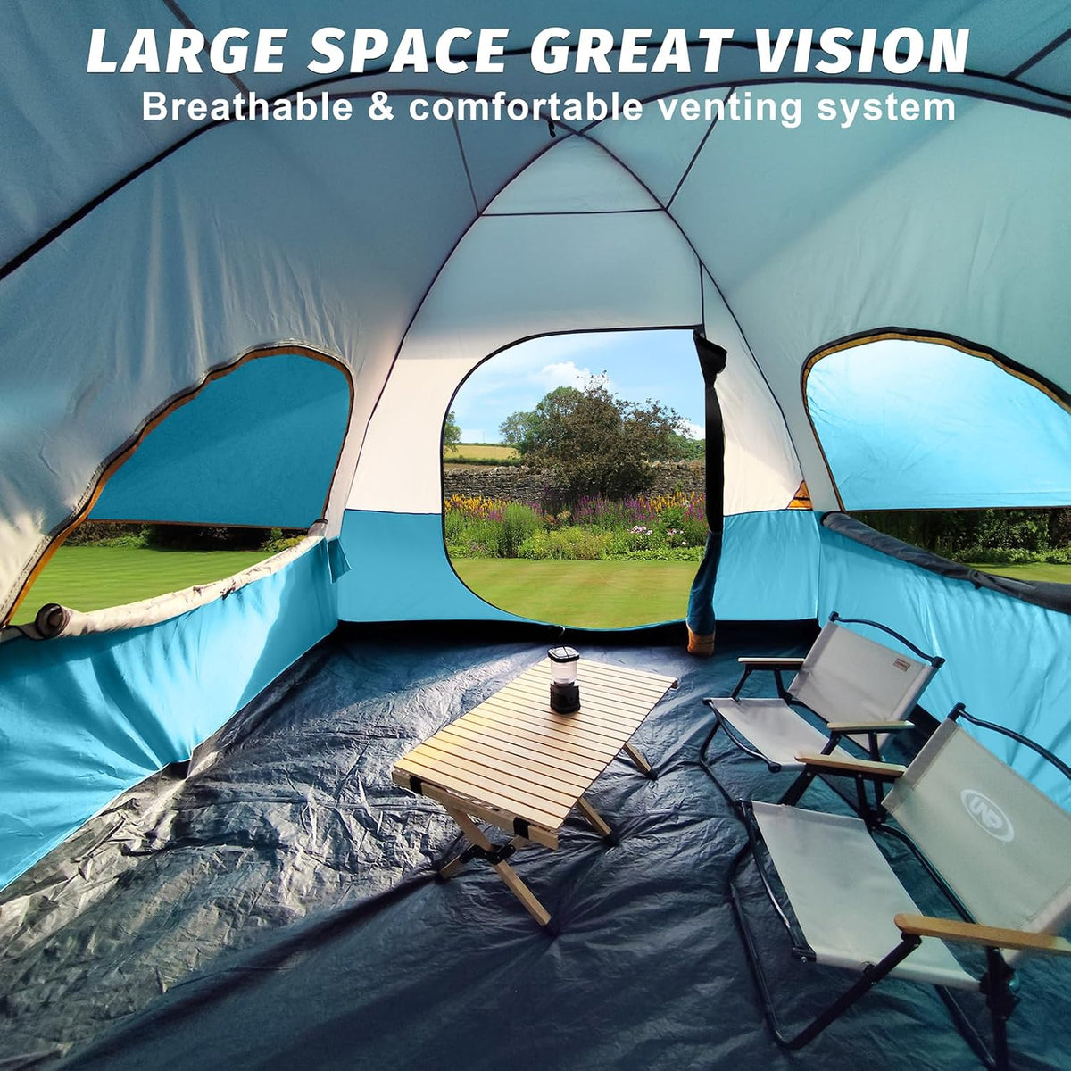 UNP SUV Dome Tent for Camping Outdoor 6 Person Car Camping Tent