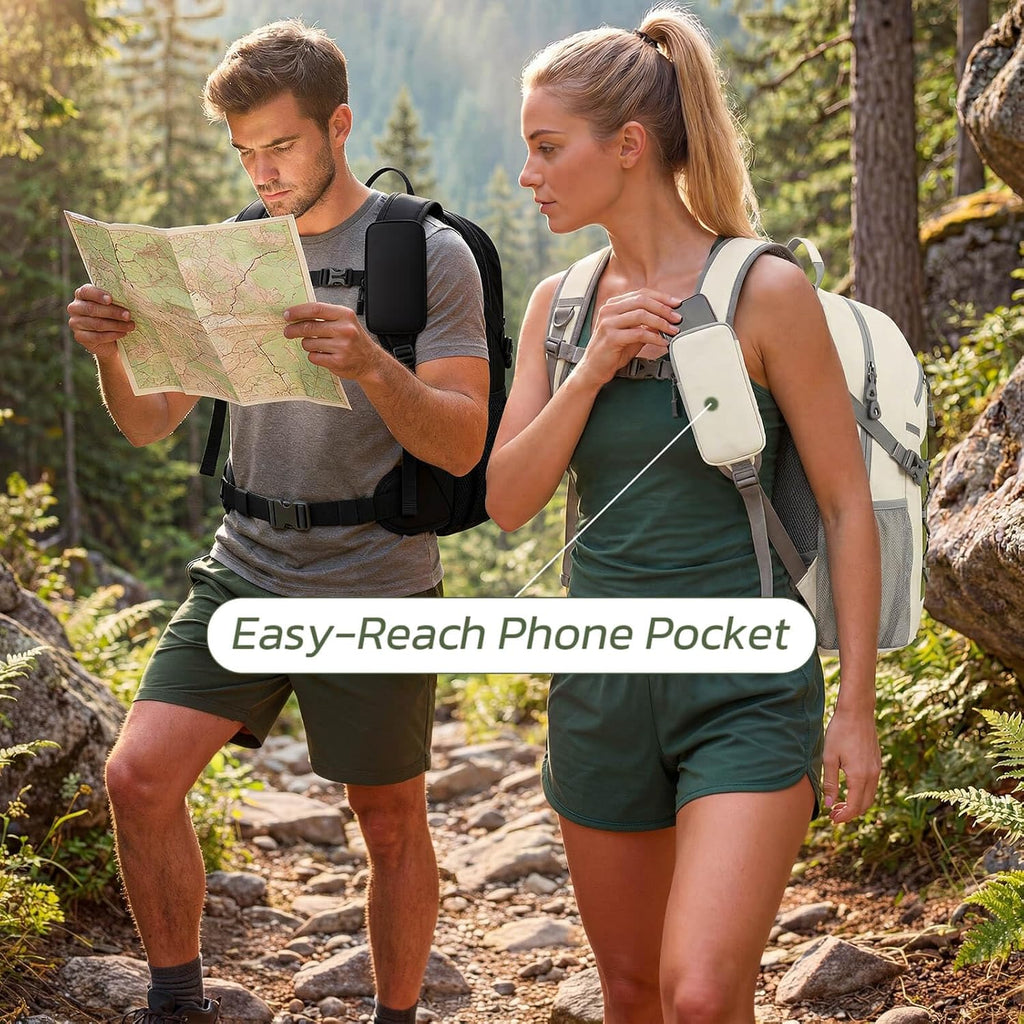 TILYMOL 30L Hiking Travel Backpack for Men Women with Hydration System