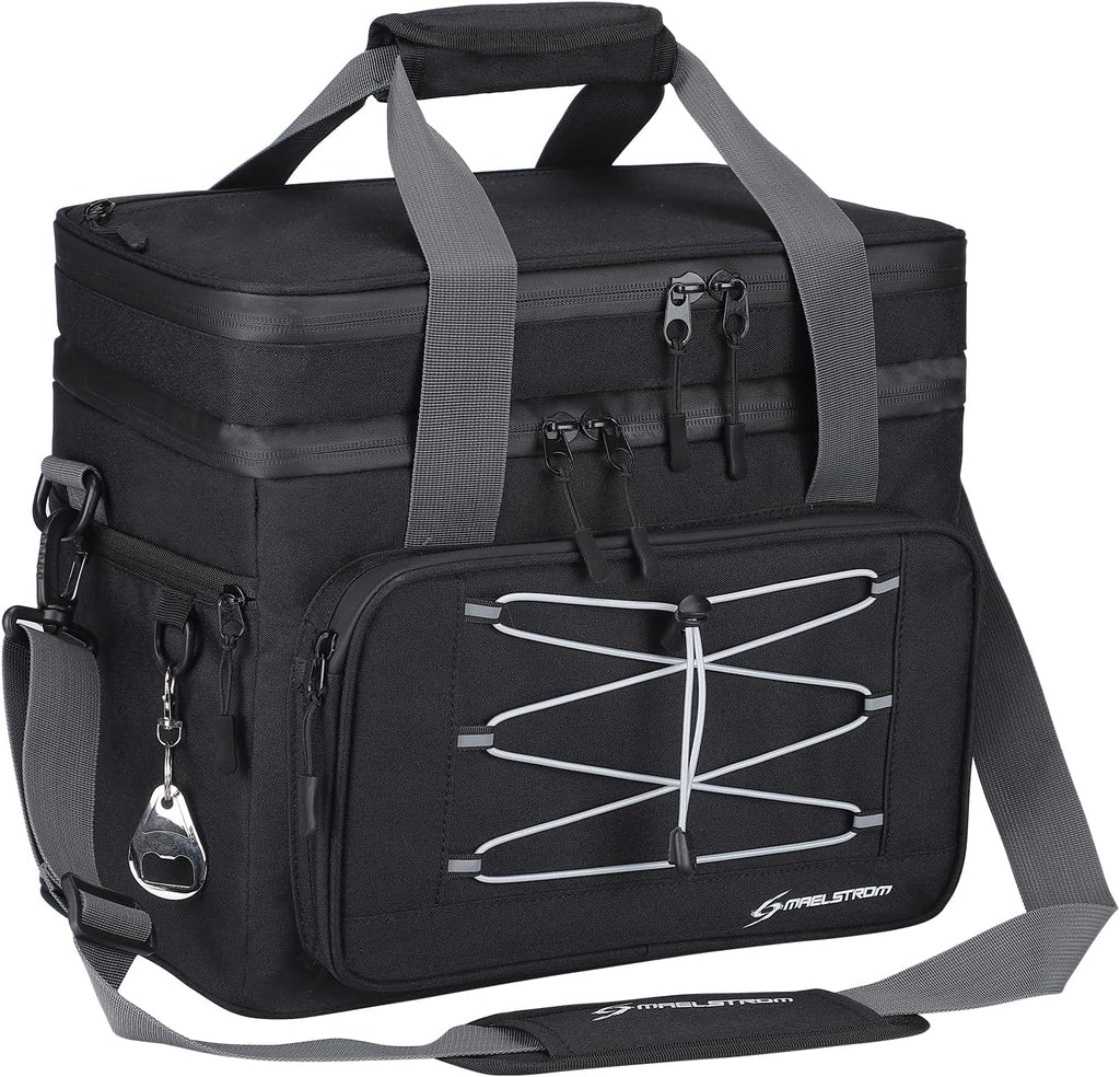 Maelstrom 24/30/60 Can Soft Cooler Bag, Double Deck Portable Ice Chest