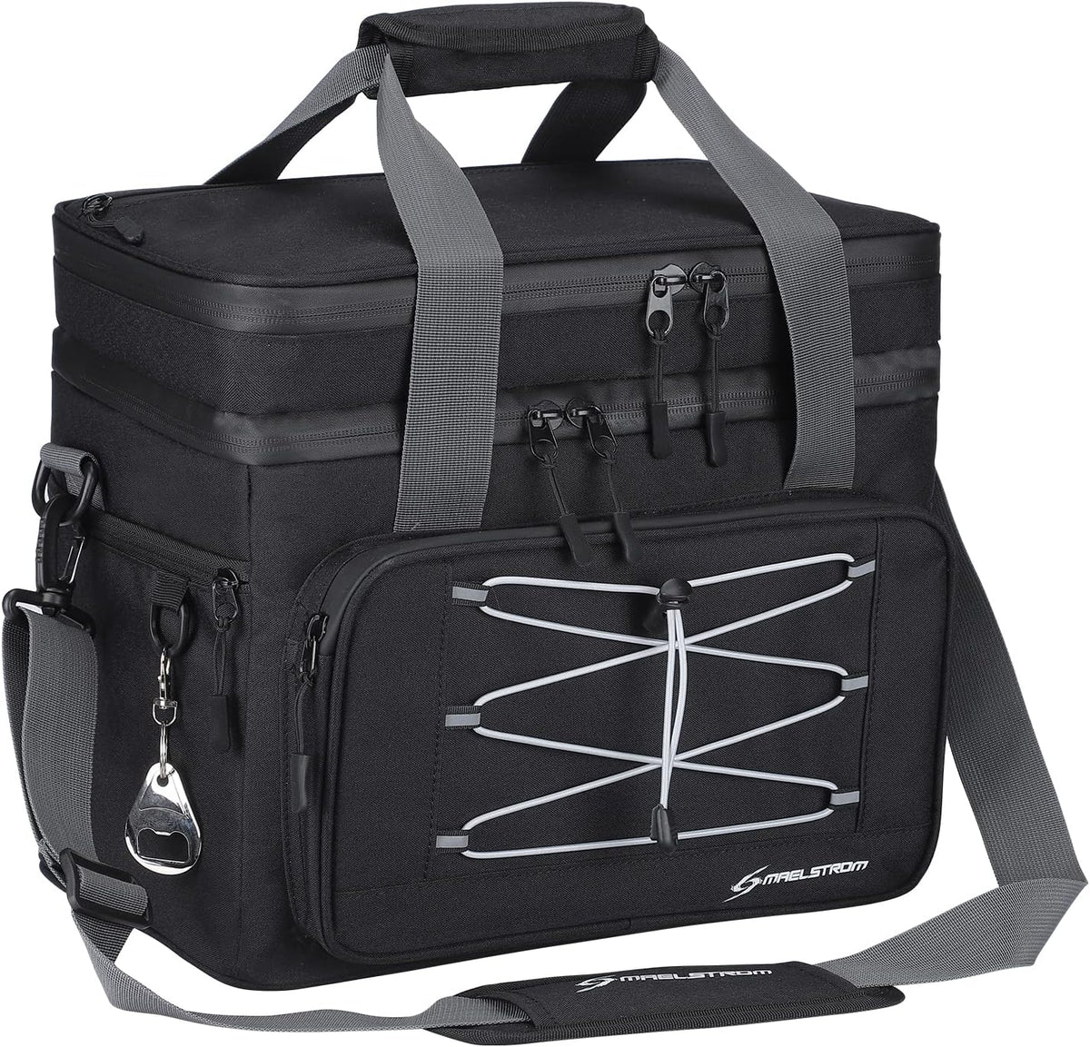 Maelstrom 24/30/60 Can Soft Cooler Bag, Double Deck Portable Ice Chest