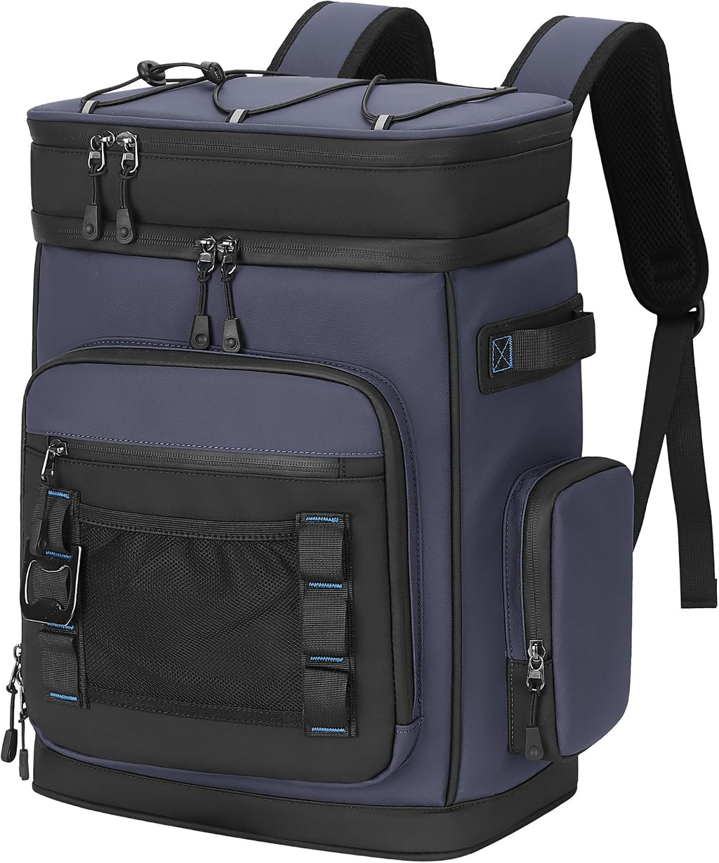 Hulongo Large Waterproof Insulated Cooler Backpack, 48Cans, 30L