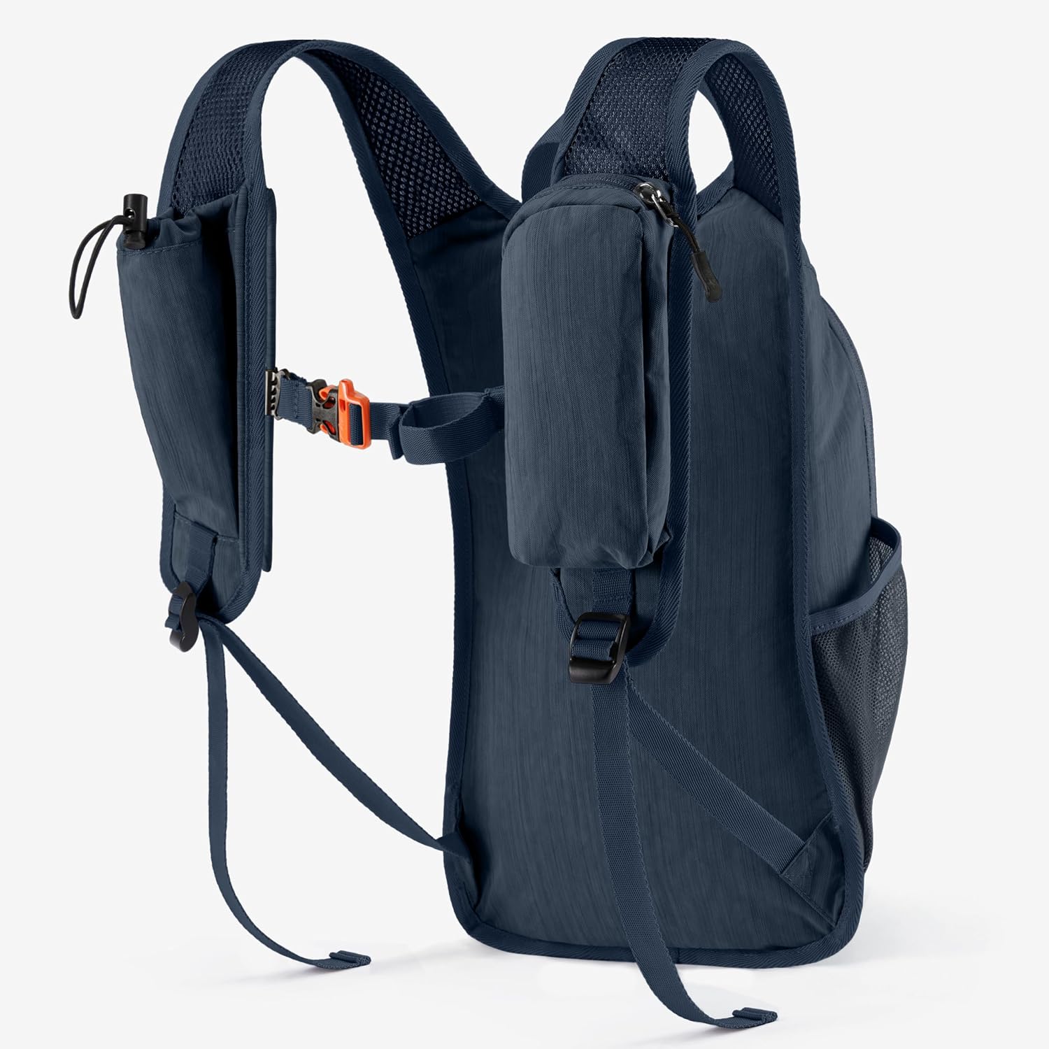 Uselike 10L Small Hiking Backpack Travel Daypack Lightweight Packable Back Pack for Women Men(Dark Navy)
