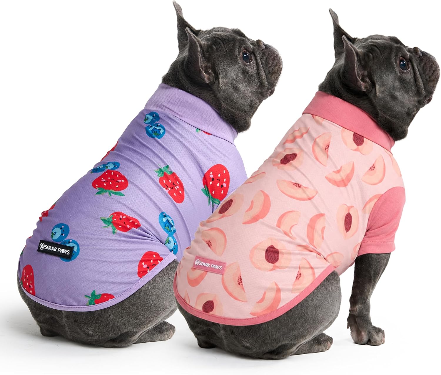 Spark Paws Sunblock Dog T-Shirt, SPF 30 UV Sun Protection, Summer Cooling