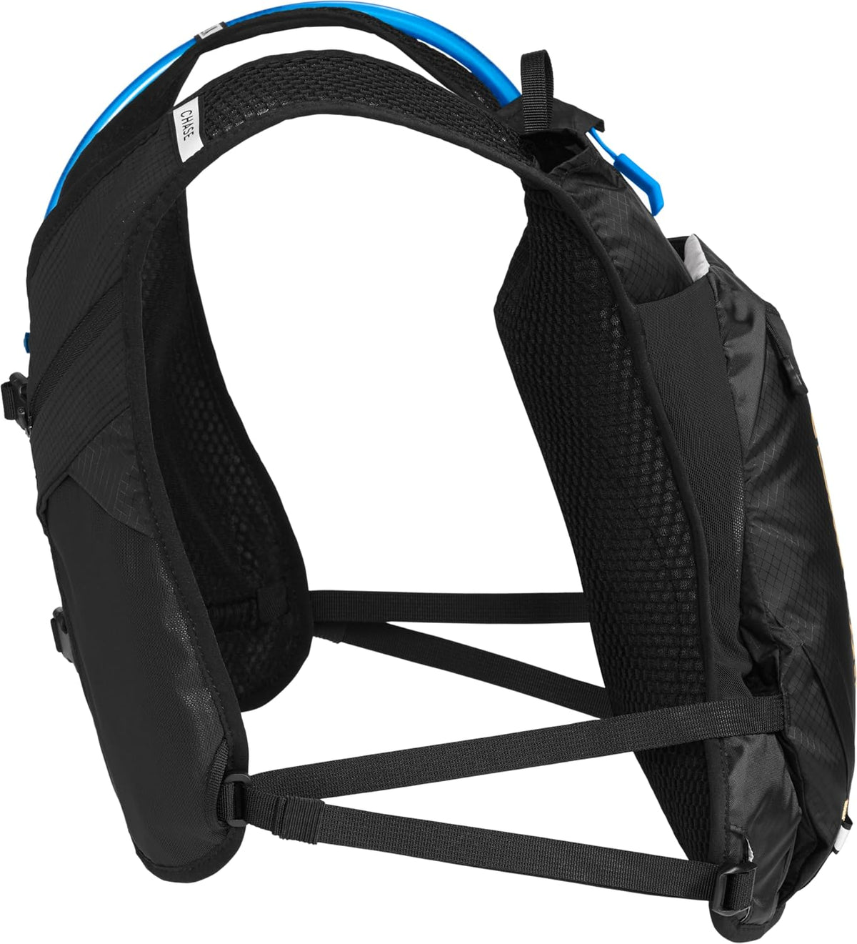 CamelBak Chase Race 4 Bike Hydration Vest with 50oz Reservoir, Lightweight Racing Fit for Fast Road and Gravel Riding, Black