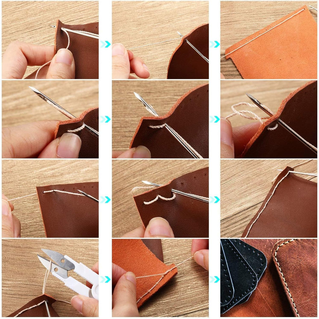 GTAAOY Sewing Awl Kit, Portable Awl Tool Stitching