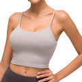 Lemedy Women Padded Sports Bra Yoga Tank Top