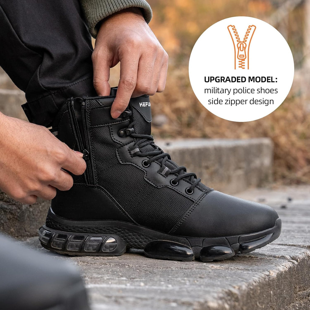 Military Tactical Boots Women Wide Waterproof 6 Inches
