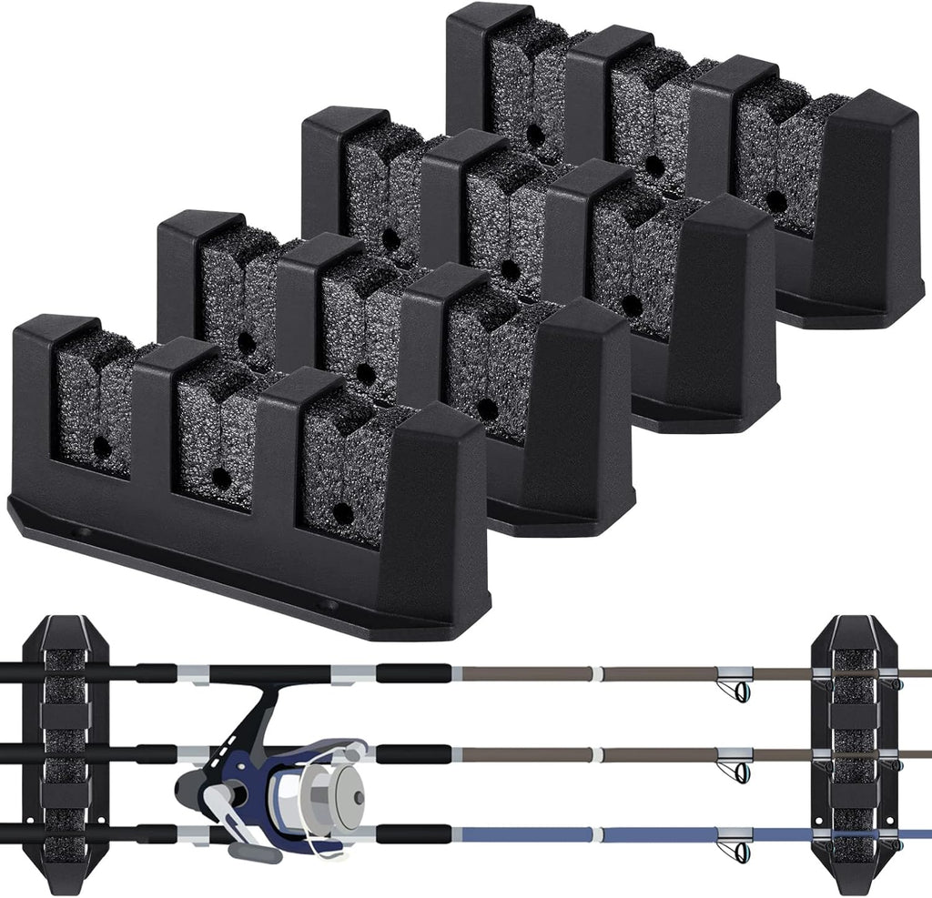 Sratte 4 Pcs Rod Holders for Fishing Boat Wall Mount