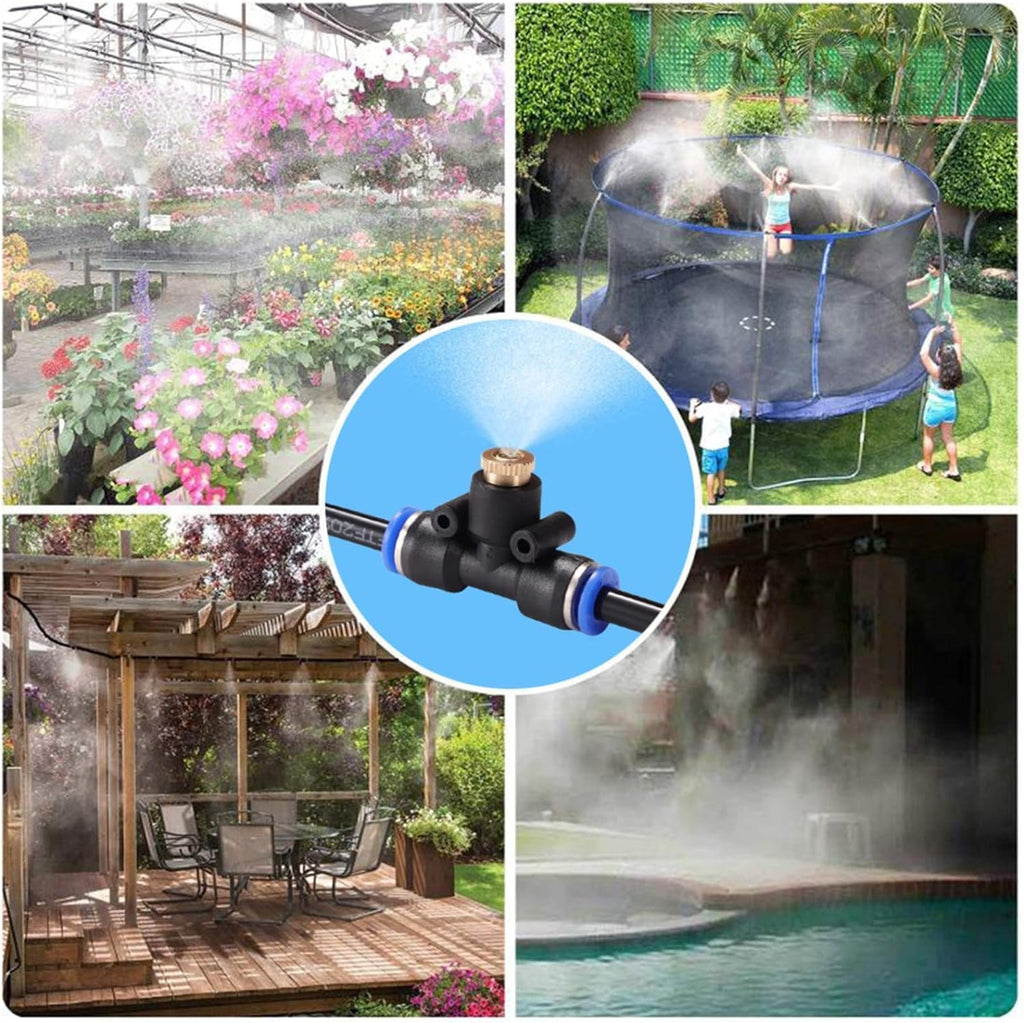 H&G lifestyles Patio Mister, Outddor Misters for Outside Patio,75FT
