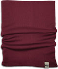 100% Merino Wool - Midweight Neck Gaiter - Skiing Neck Warmer - Winter Face Mask - Multipurpose Headwear