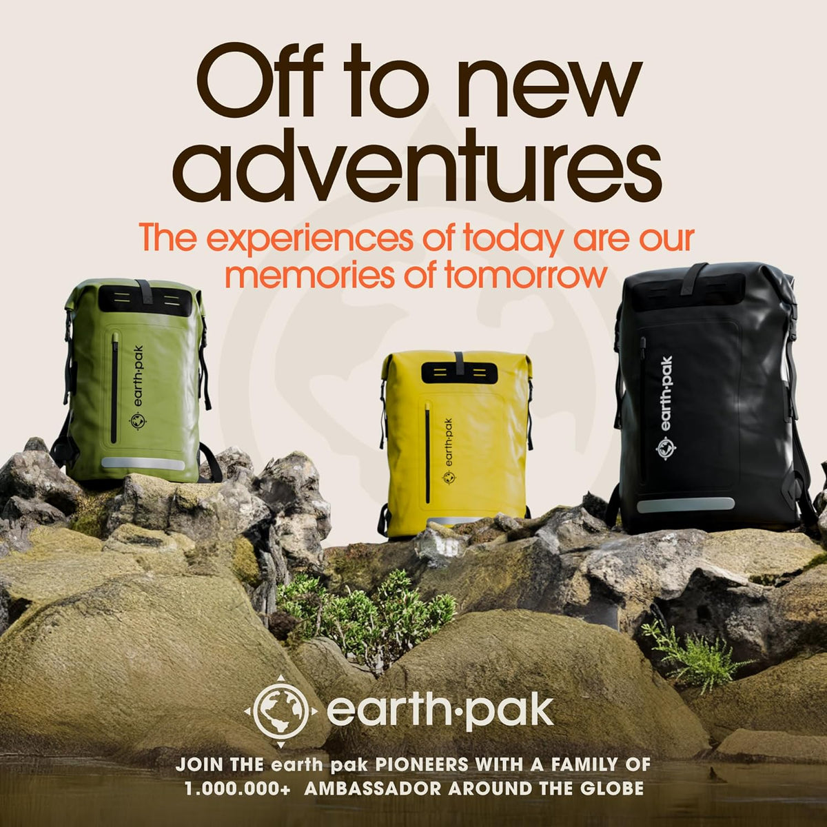 Waterproof Dry Bag Backpack 55L - Kayaking Boating Fishing Rafting Marine
