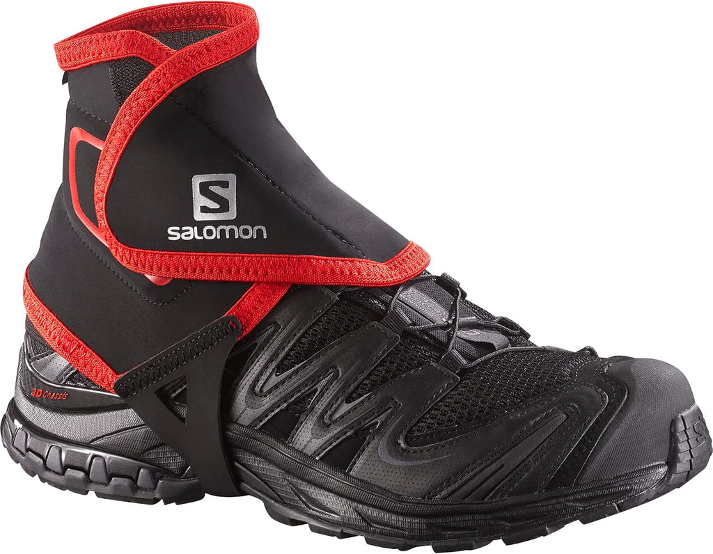 Salomon Unisex Trail Gaiters High, Overshoe Gaiters for Trail Debris Protection