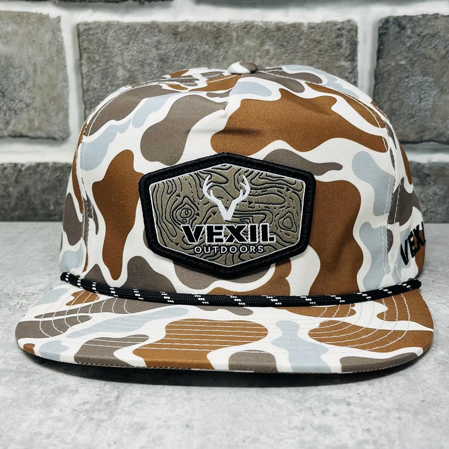 Vexil Unstructured Adjustable Snapback Western Lifestyle Rodeo Southwest Inspired Brand Patch Hat