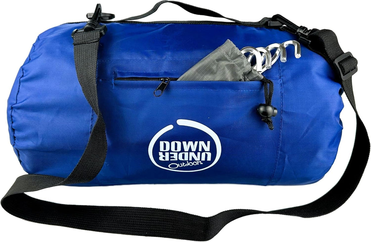 DOWN UNDER OUTDOORS Waterproof 350 GSM Fleece or Sherpa Stadium Blanket