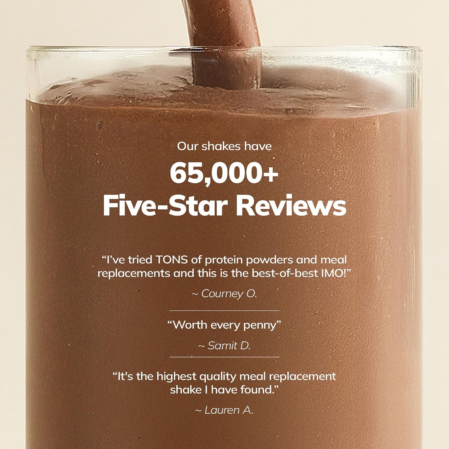 Ka'Chava Whole Body Meal Shake - Vegan Protein with 85+ Superfoods - Plant-Based Meal Replacement with Probiotics & Digestive Enzymes - Chocolate 5 Sachets