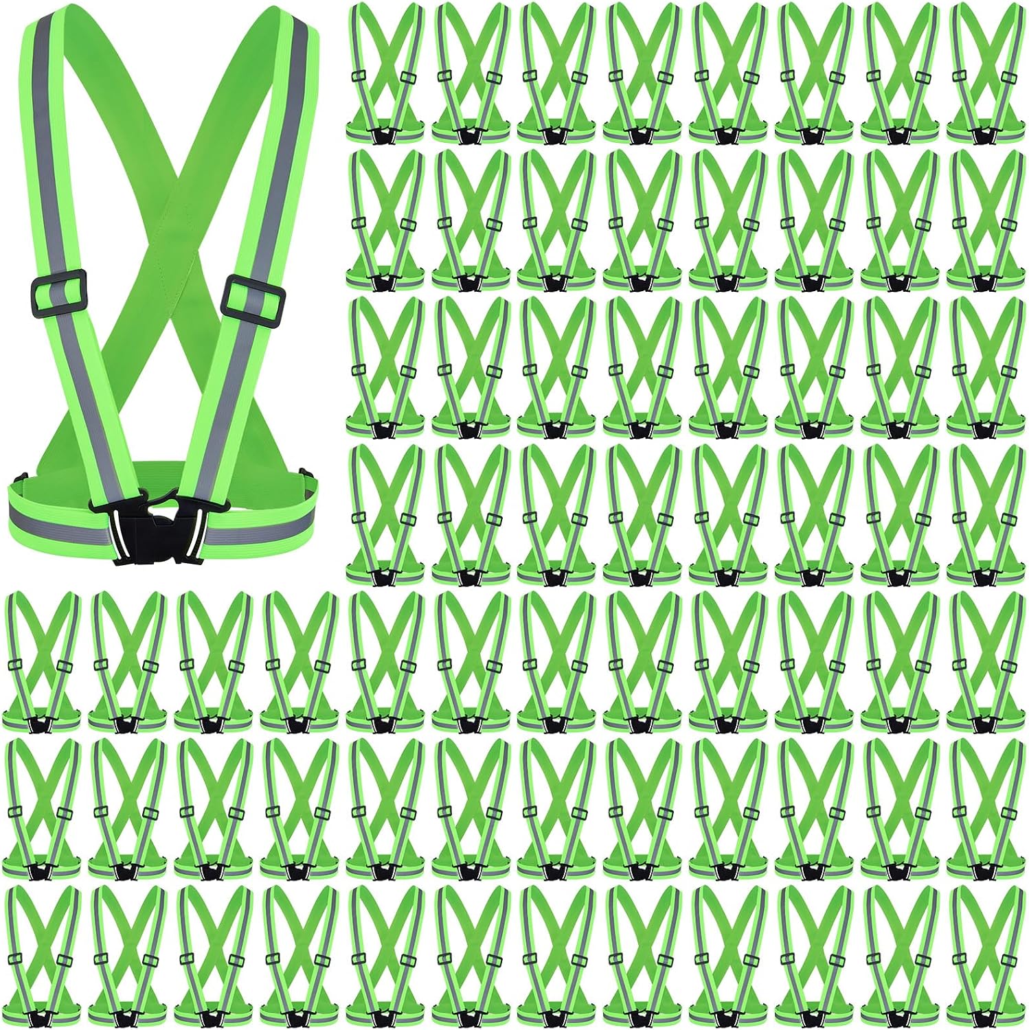 Hercicy Reflective Vest High Visibility Safety Vests Bulk