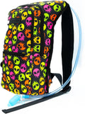 Kandies World Reflective Festival Hydration Pack - 2L Hydropack for Raves, Hiking, Biking, Running, and More (with Anti-Theft Pocket)
