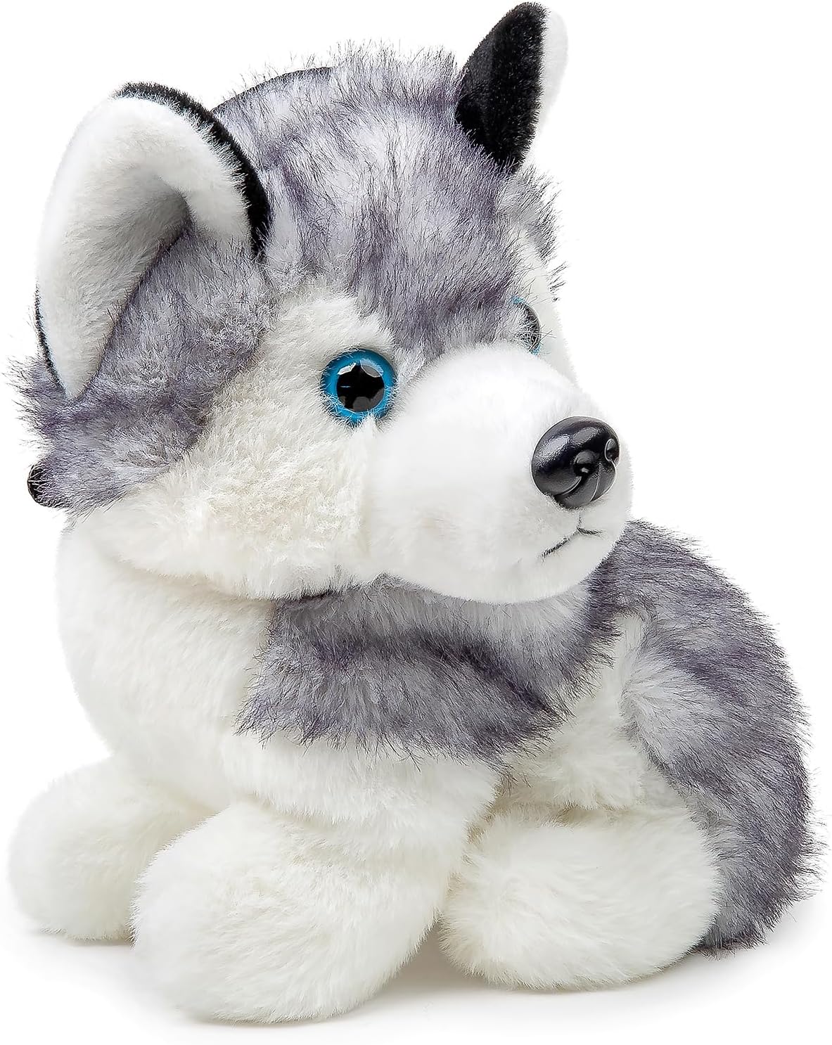 Funny Husky Rock Climbing Chalk Bag, Fun Animal Plush Chalk Bag for for Indoor & Outdoor Climbing for Climbers