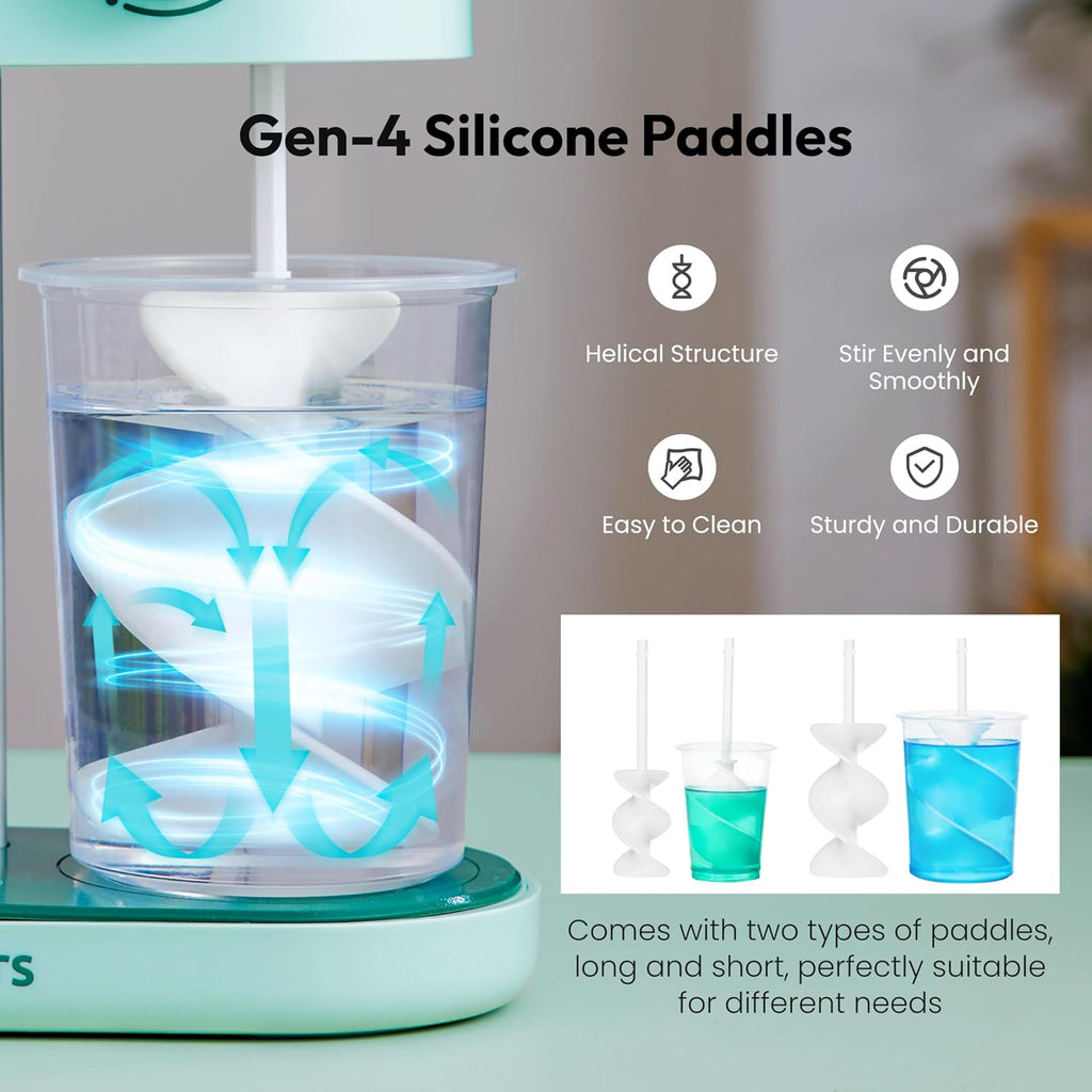 Resiners Dual-Head Resin Mixer, Airflow Pro Max Rechargeable Epoxy Mixer
