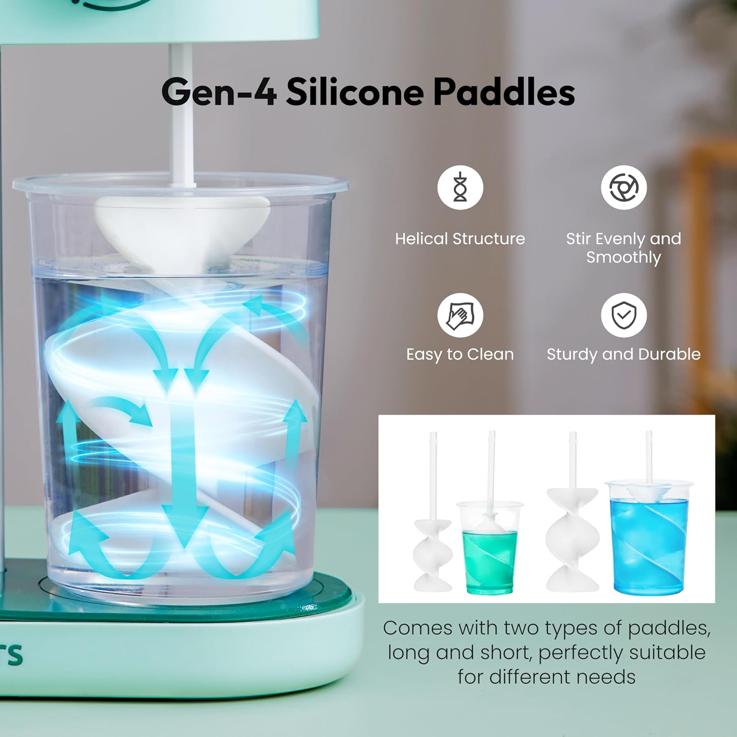 Resiners Dual-Head Resin Mixer, Airflow Pro Max Rechargeable Epoxy Mixer