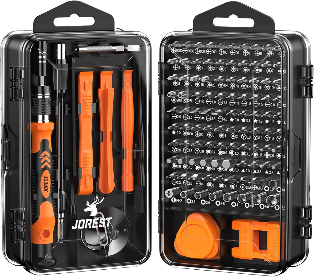 JOREST 117 in 1 Precision Screwdriver Set, Mini Tool Kit with Torx Phillips