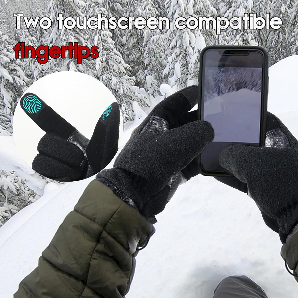 HANDLANDY Winter Work Gloves, 3M Thinsulate Waterproof Insulated Gloves