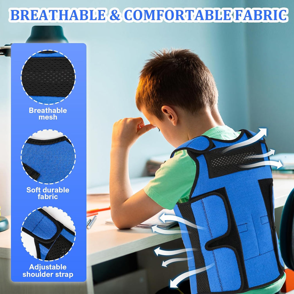 Weighted Vest for Kids,Neoprene Compression Vest