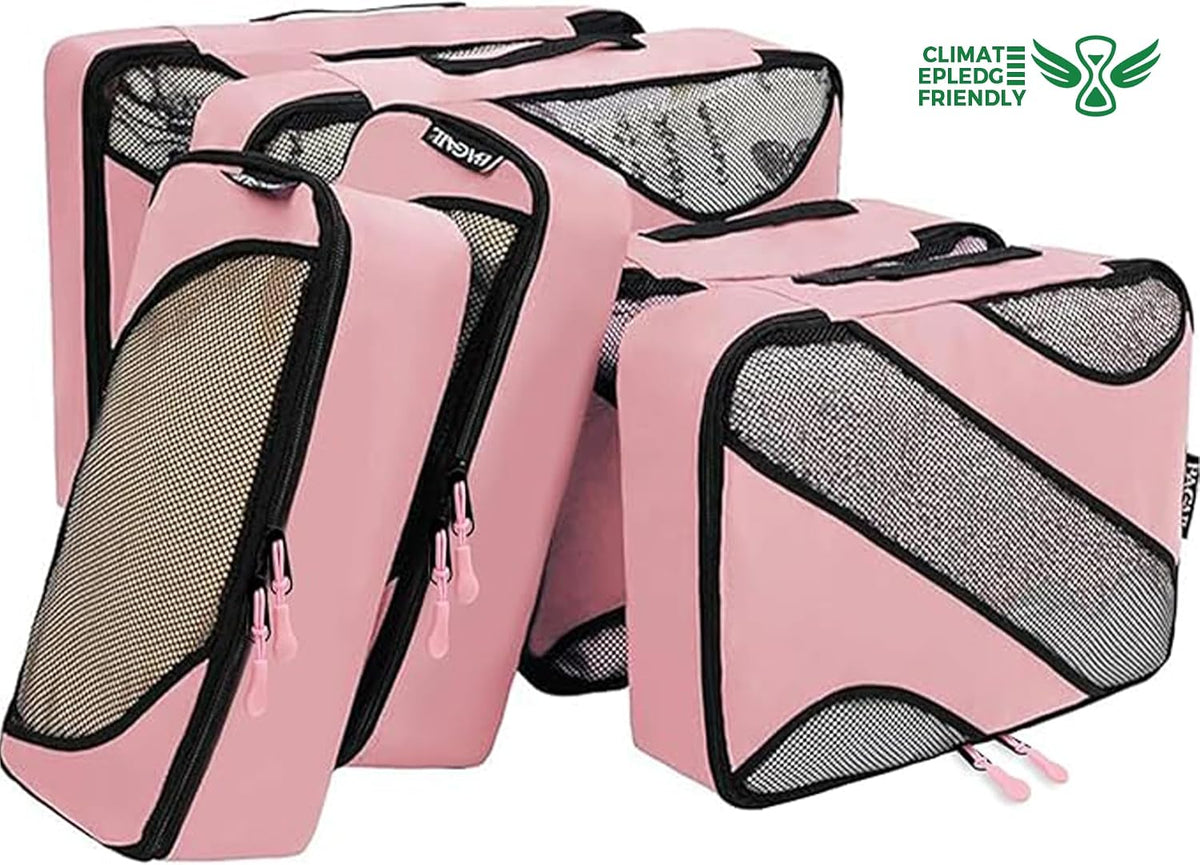 BAGAIL 6 Set Packing Cubes,Travel Luggage Packing Organizers