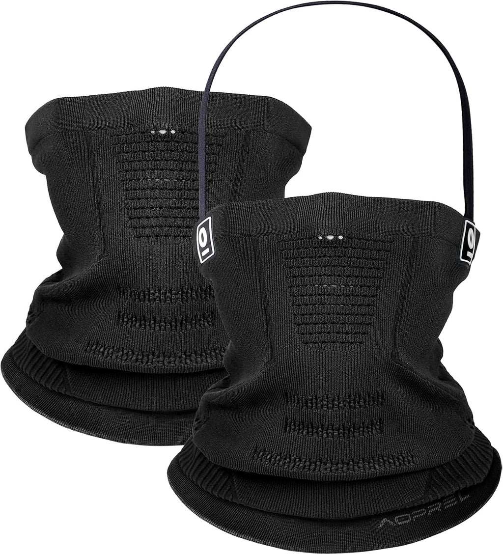 AOPREL Winter Neck Gaiter Breathable Neck Warmer Windproof Half-Face Mask