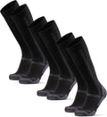 DANISH ENDURANCE Knee High Hiking Socks, Merino Wool, Thermal, 1 & 3-Pack