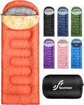 Sportneer Sleeping Bag for Adults Kid Waterproof lightweight Camping Hiking