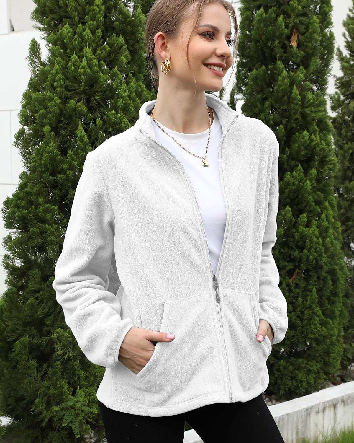 Argstar Women's Fleece Jacket 6 Pockets (XS-2XL)