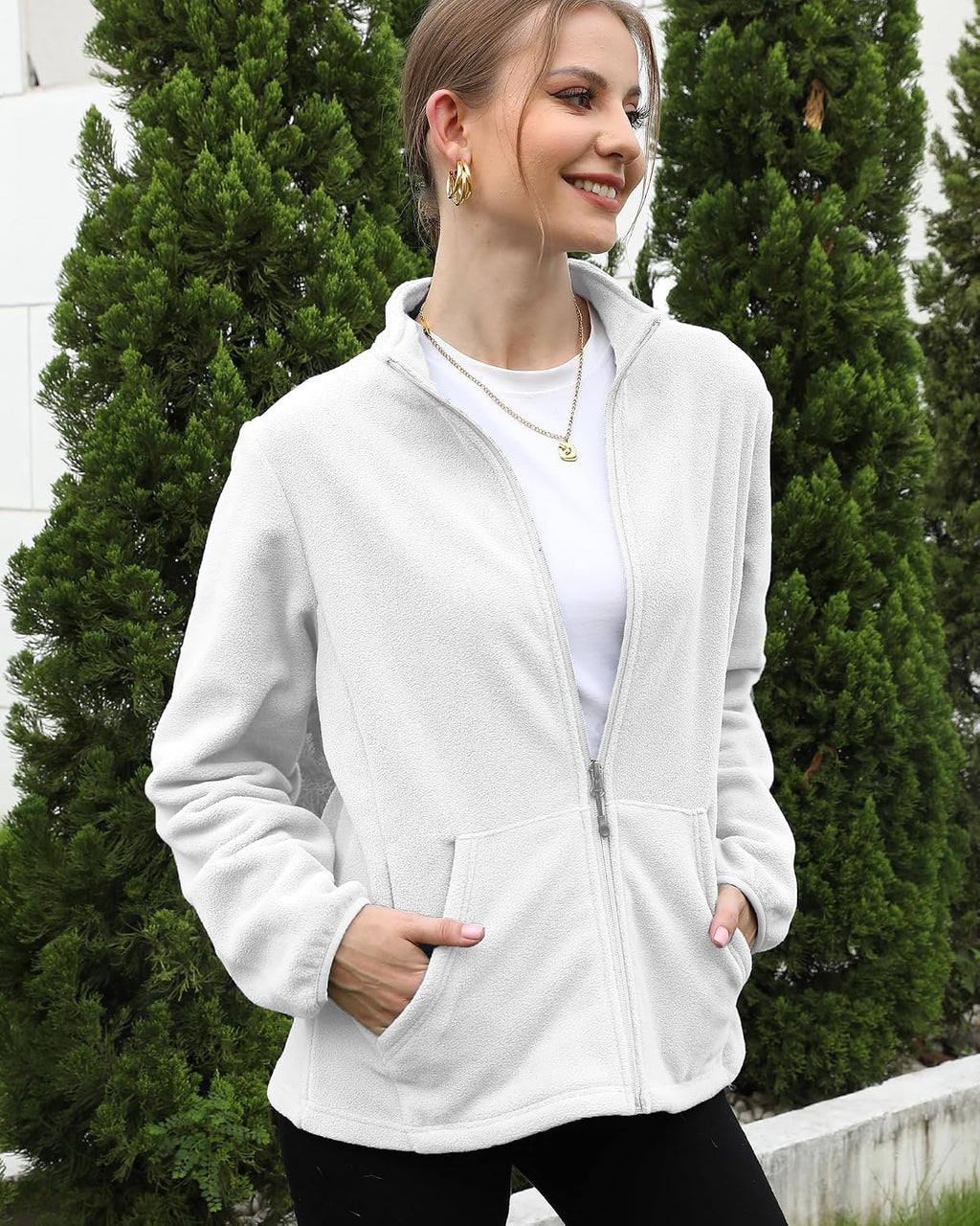 Argstar Women's Fleece Jacket 6 Pockets (XS-2XL)