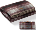Molithe 100% Wool Blanket, 62" x 86", Warm, Thick, Military, Camping Gear