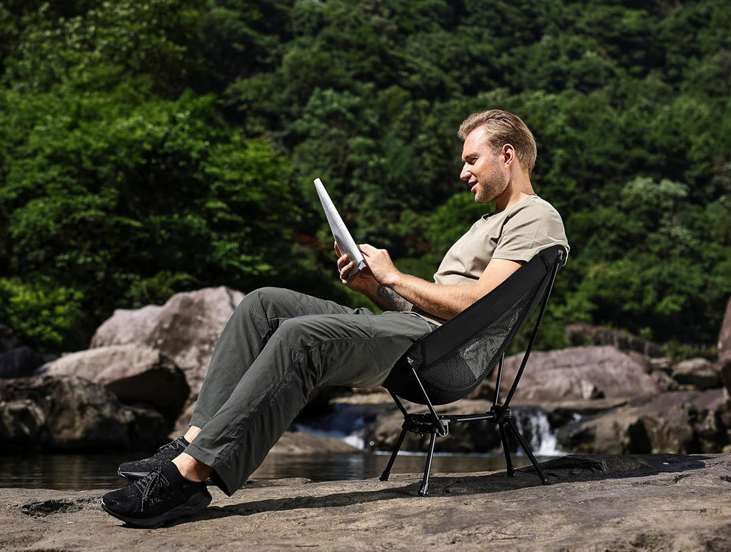 MARCHWAY Lightweight Folding Camping Chair, Portable, Compact and Sturdy