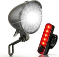 Retro Vintage Bike Front Light New Version 350Lumen High-Brightness Headlights IPX6 Waterproof Classic Retro Night Riding Safety Bicycle Headlights with Bracket