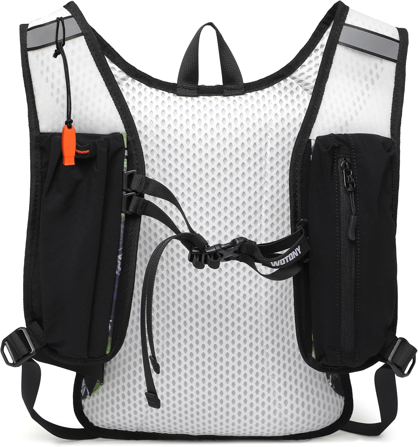 Wotony Lightweight Hydration Backpack with 2LOR 3LWater Bladder for Cycling Hiking Rave - Water Daypack for Men Women