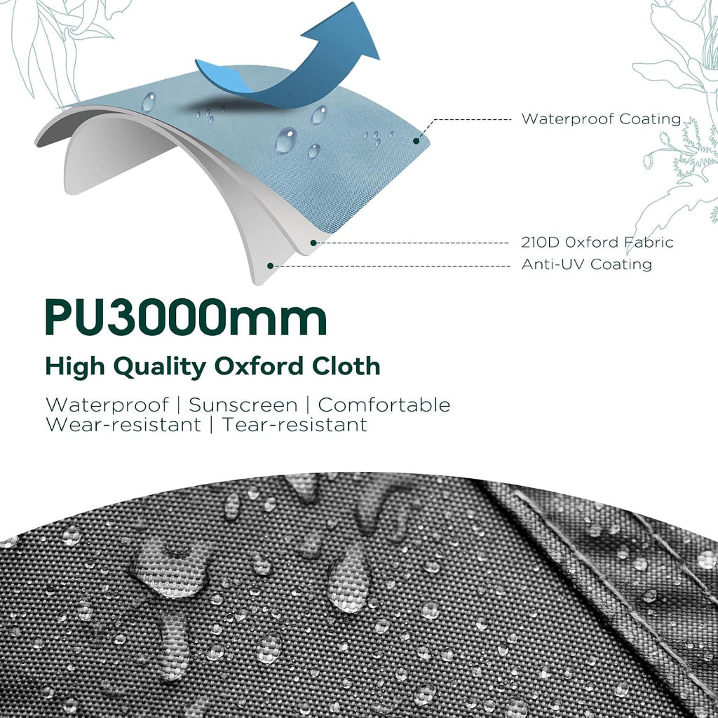 JAICOM Tent Footprint, Waterproof Camping Tarp, 1-6 Person Tent Floor Saver