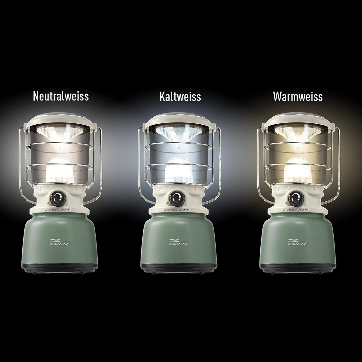 LXL907078B Camp 71 Lantern Lights with 1000 Lumen Light Output
