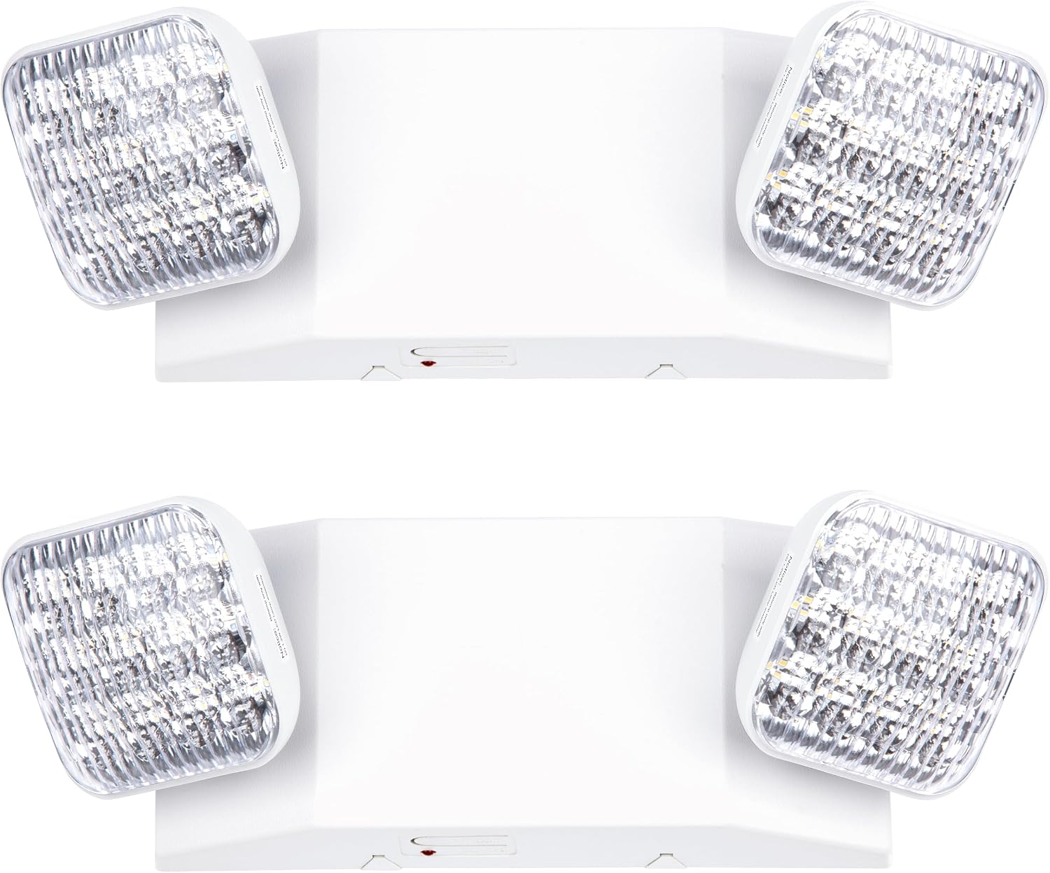 GRUENLICH LED Emergency Light for Business, Battery Backup, 2 Pack