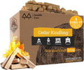 Double Tree Fire Starter Kindling, 100% Natural Cedar, 3 Cu Ft