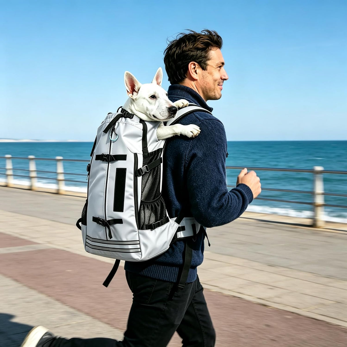 Big Dog Backpack Pet Carrier 40-60 Lbs Medium Dogs Hiking Bag