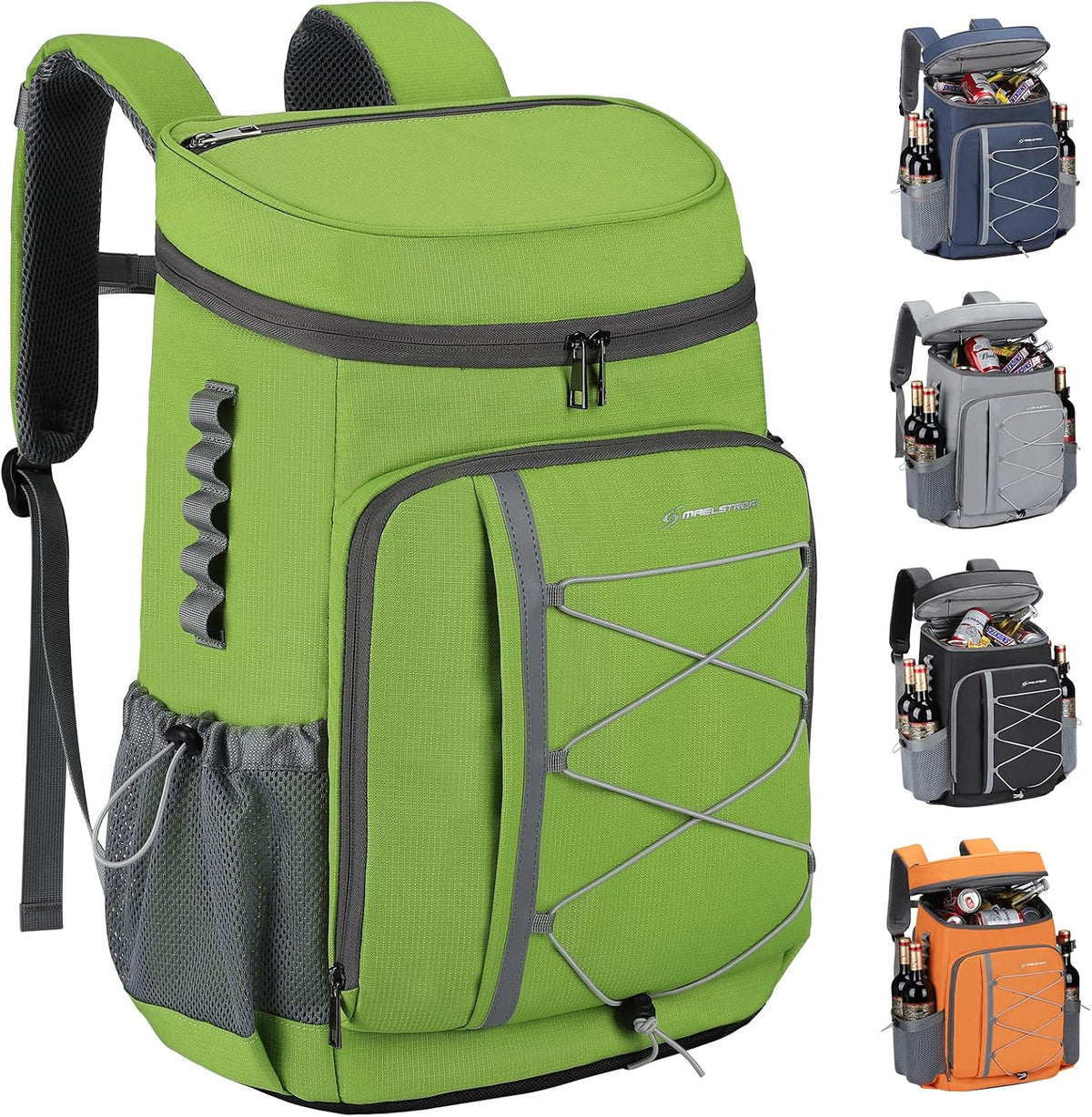 Maelstrom 35/50Can Insulated Cooler Backpack, Leakproof Soft Lunch Ice Bag