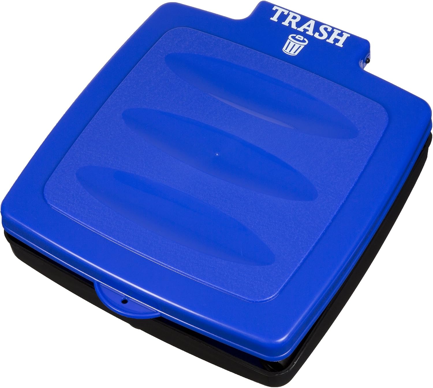 Portable Trash Bag Holder – Collapsible 13-Gallon Garbage Bin for Indoor/Outdoor Use, Camping, Recycling, and Parties – Durable Plastic Trash Can by Wakeman Outdoors (Blue)